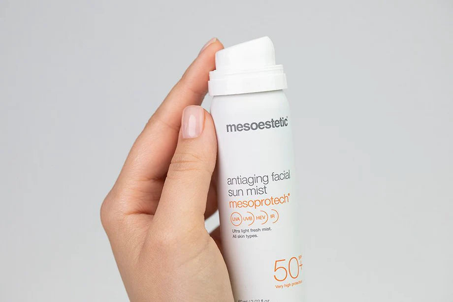 Mesoprotech antiaging facial sun mist 50+